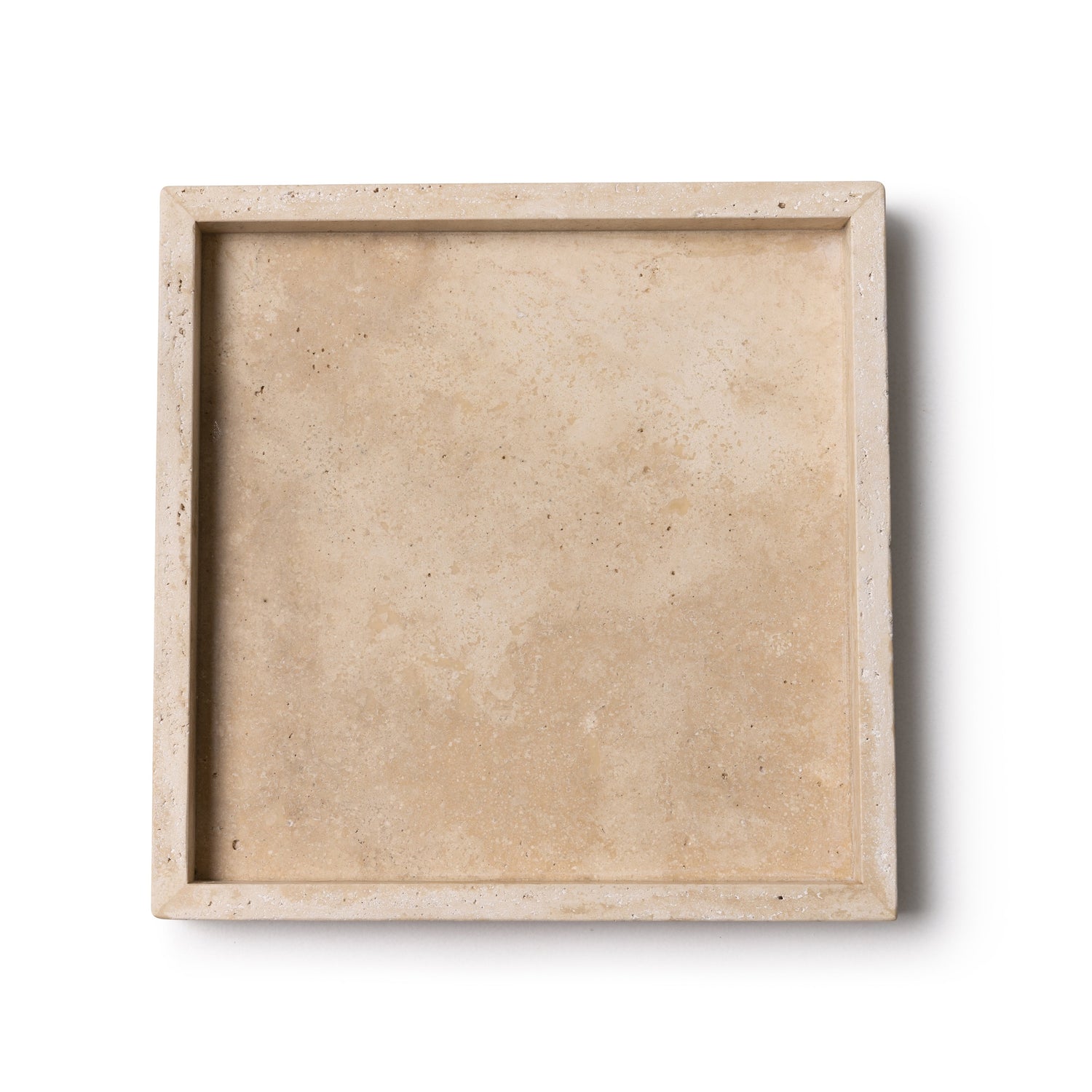 Travertine dienblad tray 30x30cm