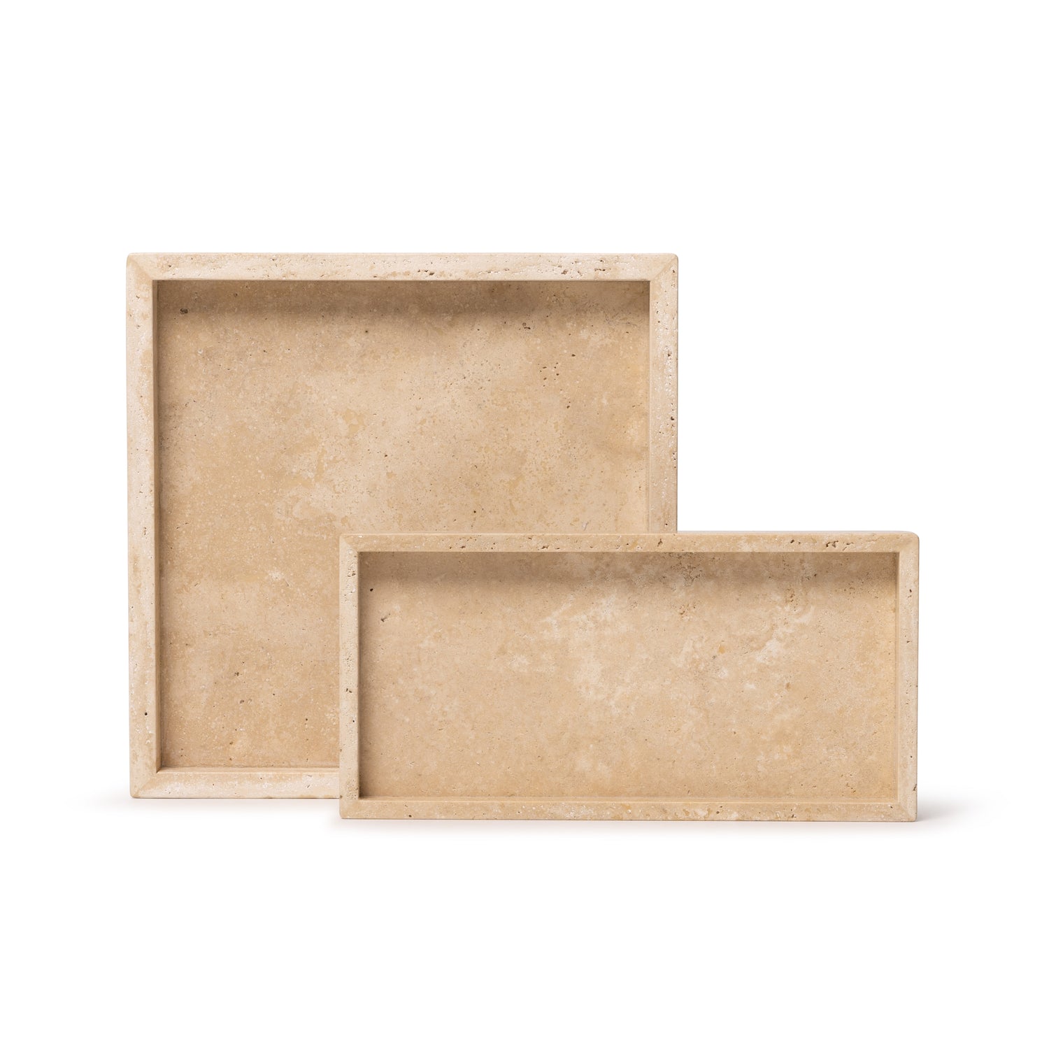 Travertine tray tray 15x30cm 