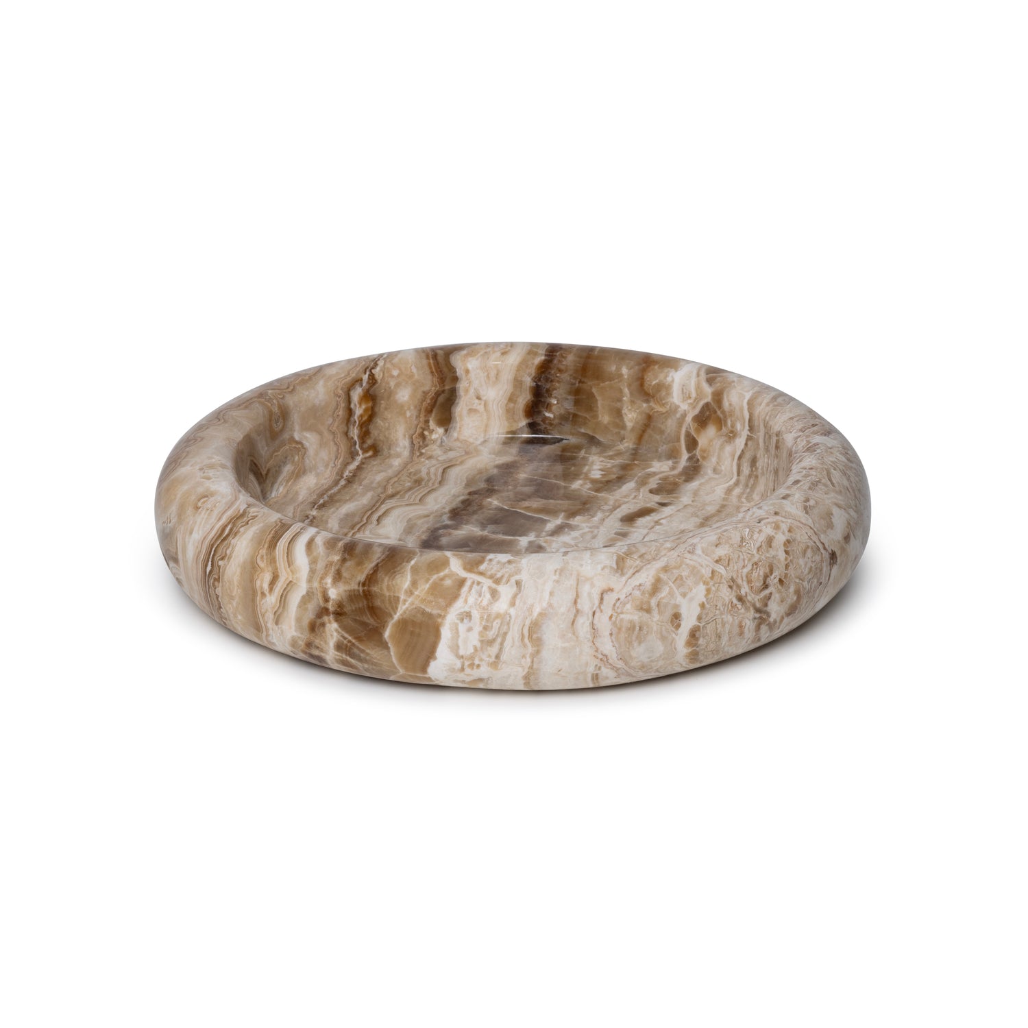 Sandal onyx turban bowl 40cm