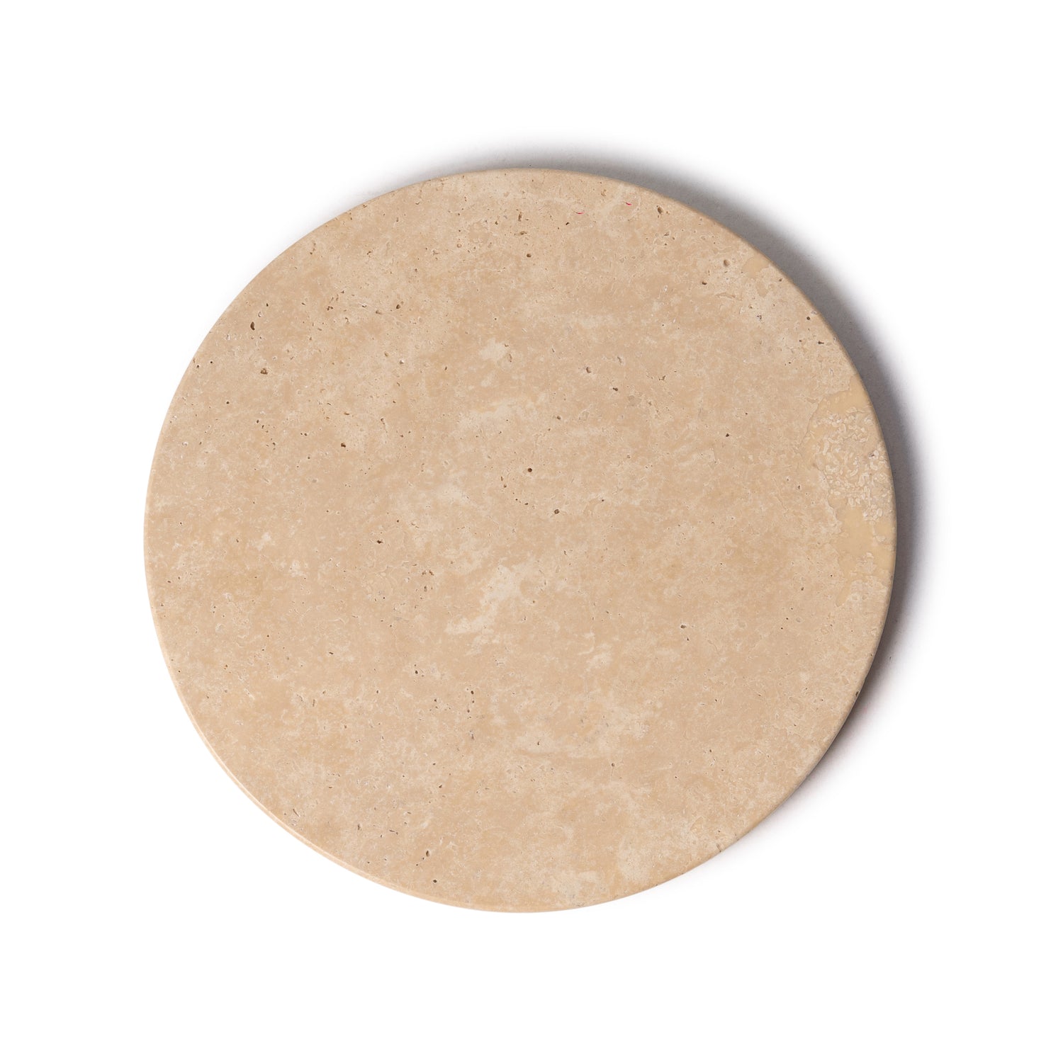 Travertine tray round Ø20cm