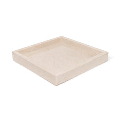 Marmer dienblad tray  beige