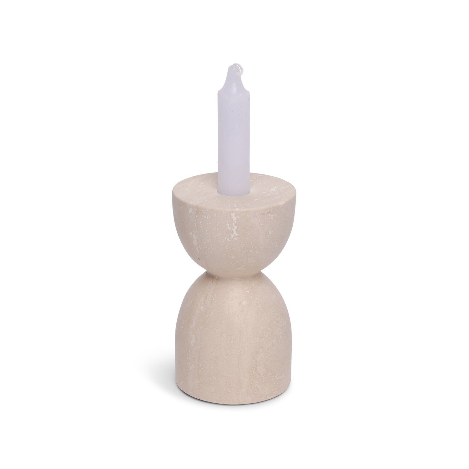 Travertine travertin travertijn design kaarshouder candleholder kandelaar decoratie