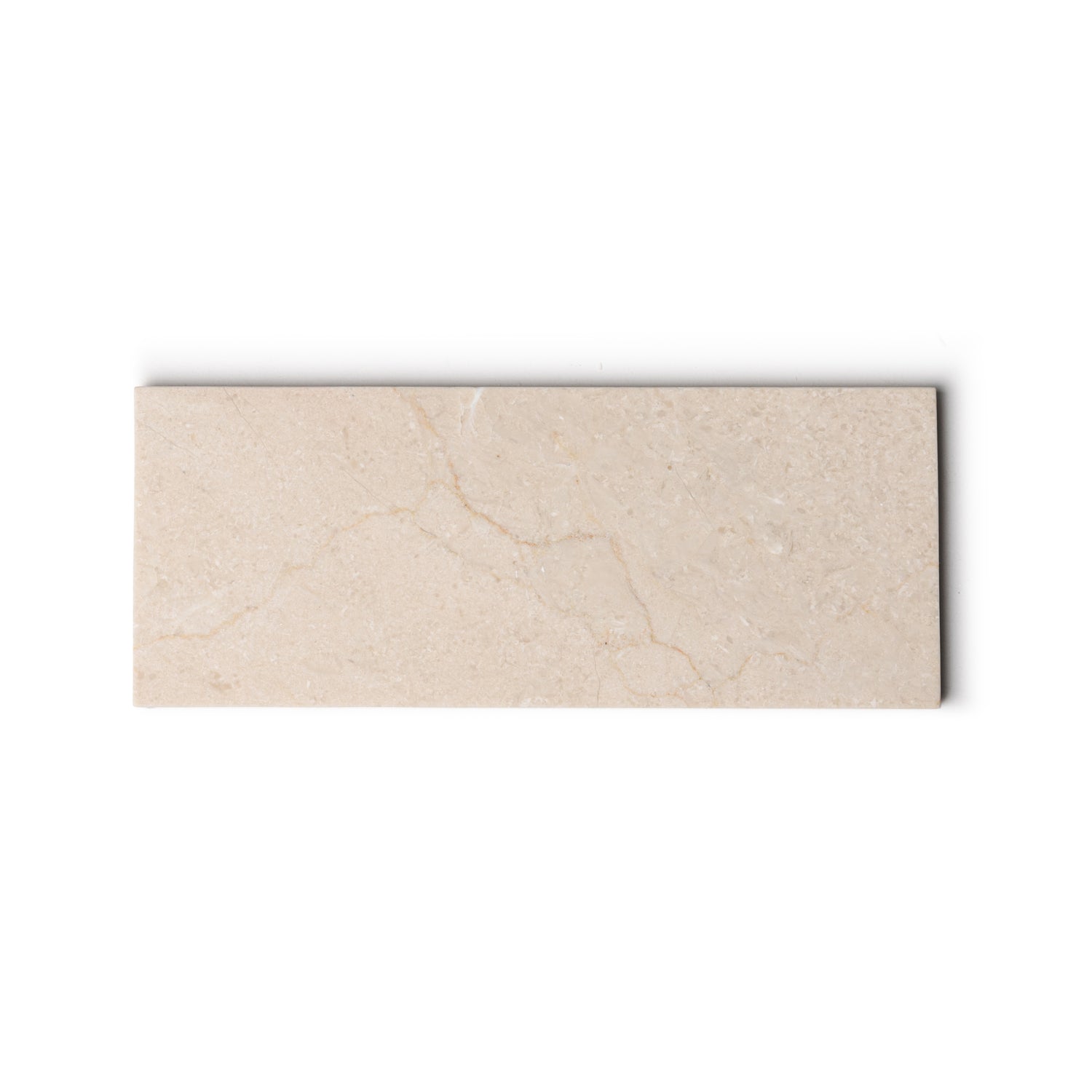 Marmer dienblad rechthoek S beige